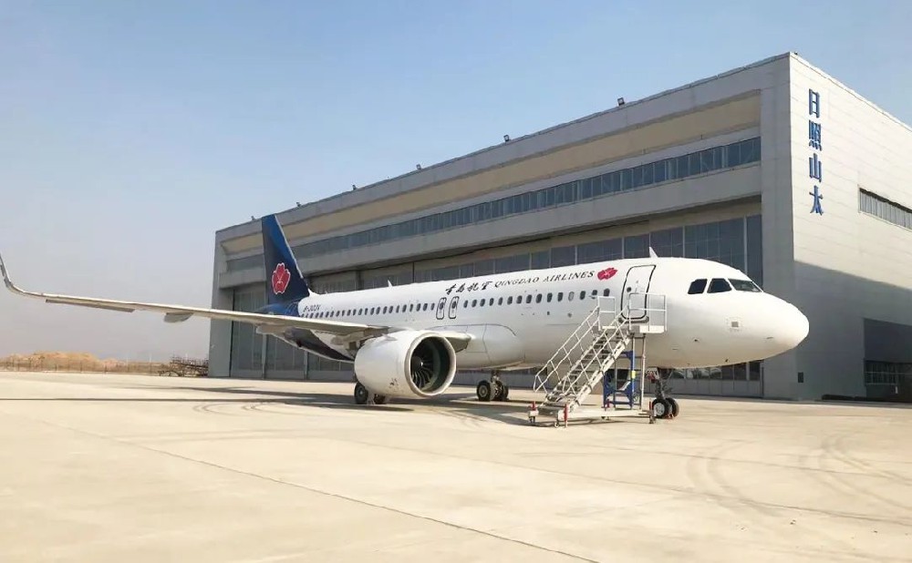 2020完美收官！日照山太完成青島航空3架A320NEO飛機1C檢工作并順利出場
